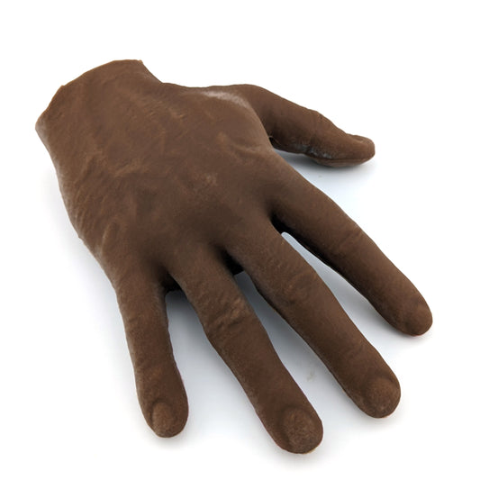 PIP Joint Reduction Trainer with dark brown hand
